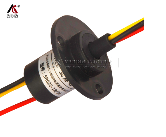 3 Wires Slip Ring,250RPM 15A Mini Slip Ring 3 Wires 0-600V for Wind Turbine Power Generator