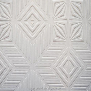 Pvc Gypsum Ceiling Tiles 600x600