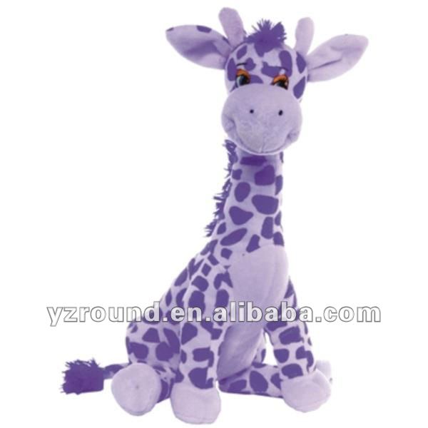 purple giraffe teddy