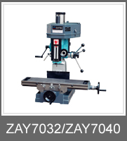 ZX45 Gear Head Bench DRO Milling Drilling Machine - High Accuracy