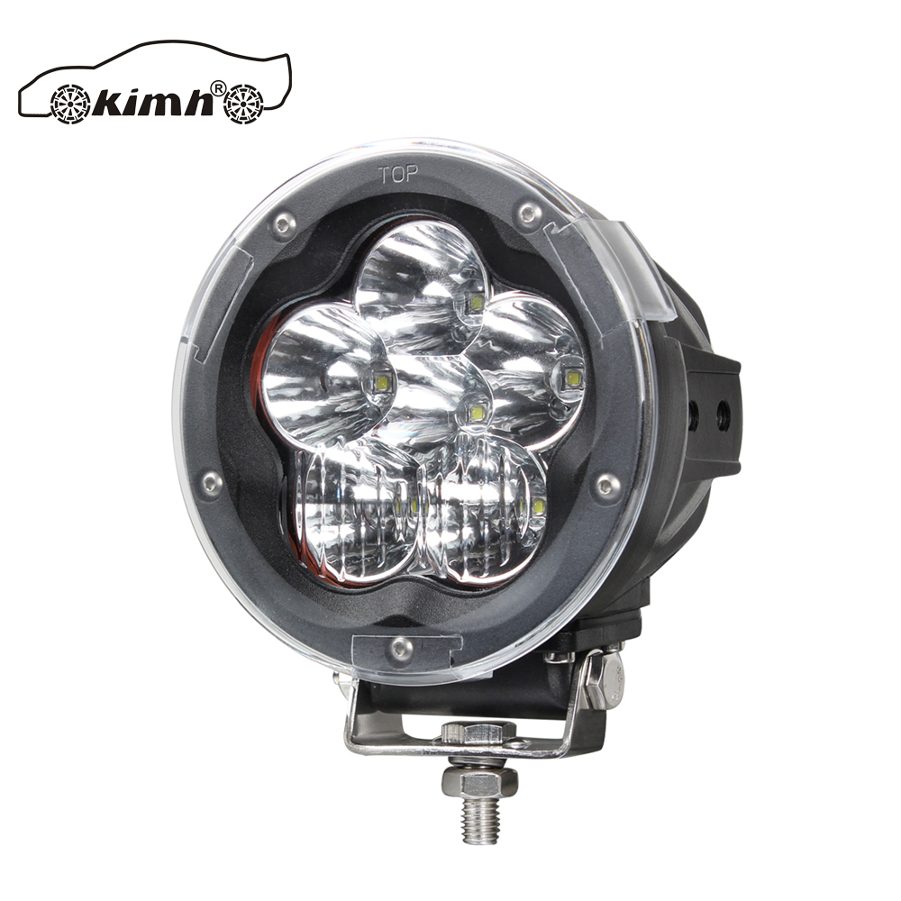 60 Вт 90 Вт 135 Вт 180 Вт круглая светодиодная фара дальнего света для внедорожников стробоскопический свет для грузовиков