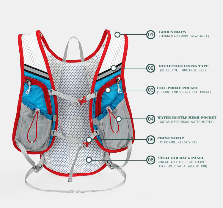 Meilleur 2L Montagne Vélo de L'eau de La Vessie Sac À Dos de