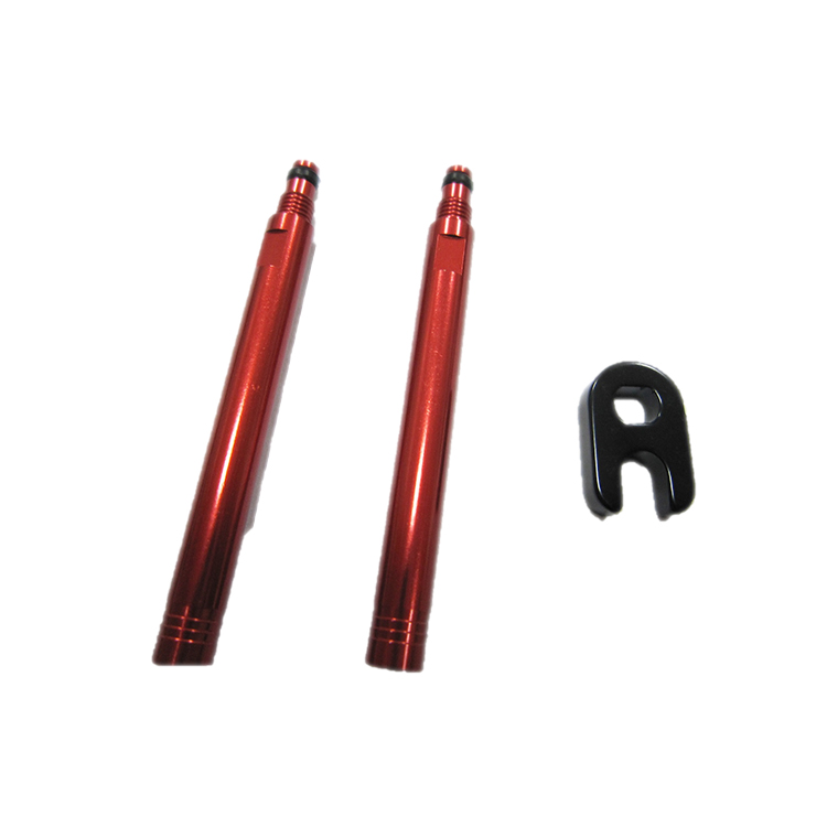 French Presta valve caps Anodized Machined Aluminum 2pc 5 colors bike mtb bmx