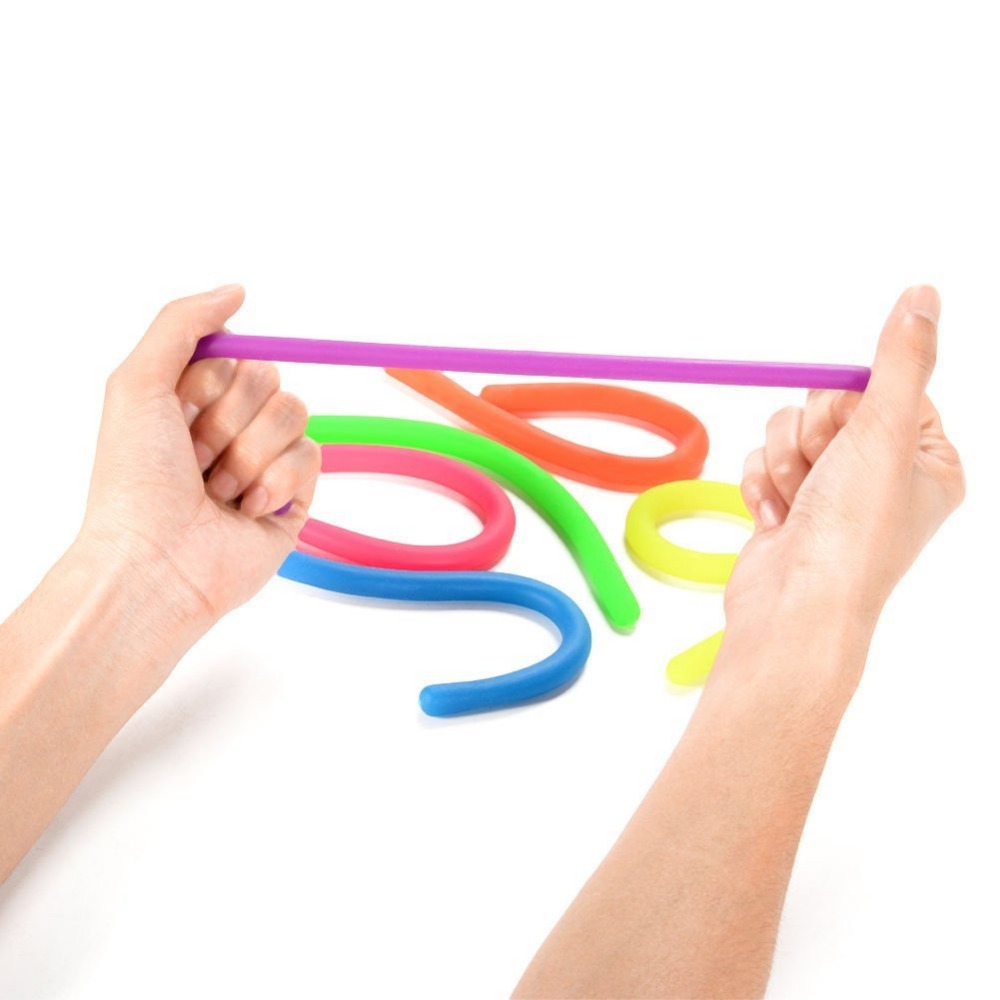 Беспокойство за добавление, СДВГ, аутизм, обезьянка, лапша, эластичная нить, сенсорные игрушки