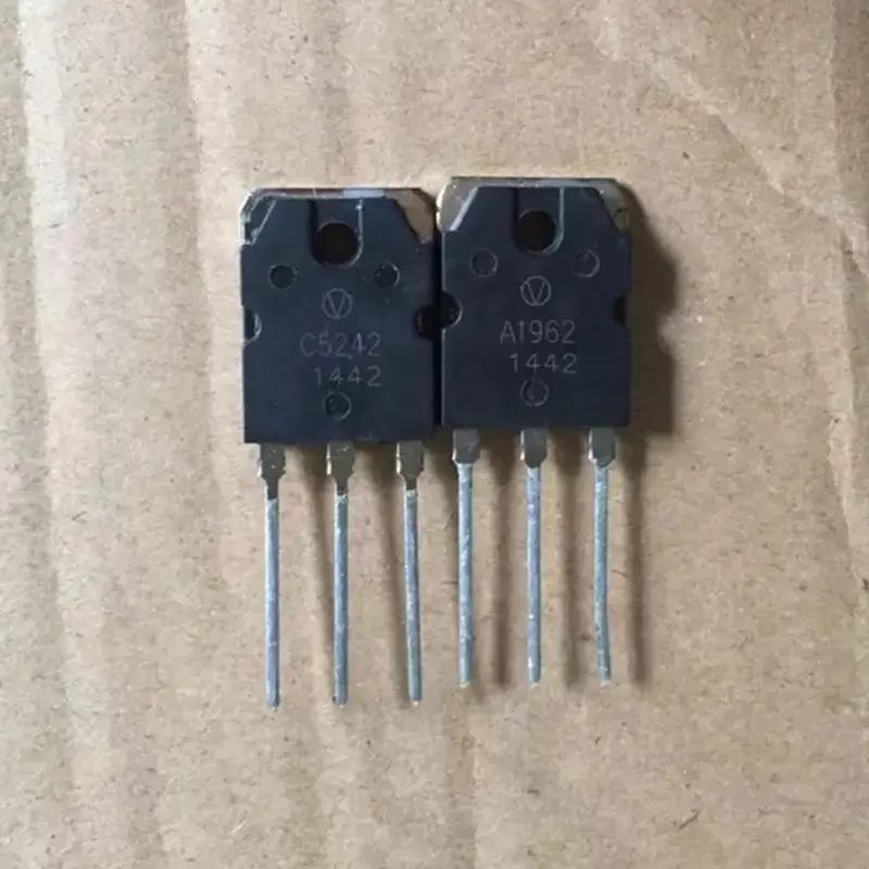Transistor:Power 1 each C5242 A1962 & 2SC5242 1 pair 2SA1962