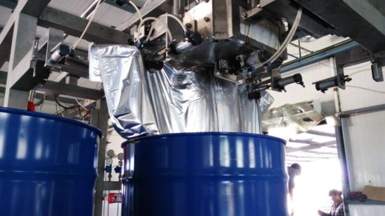 Transporte del vino del aceite de la leche de IBC 1000L líquido con el bolso del trazador de líneas para el transporte líquido IBC