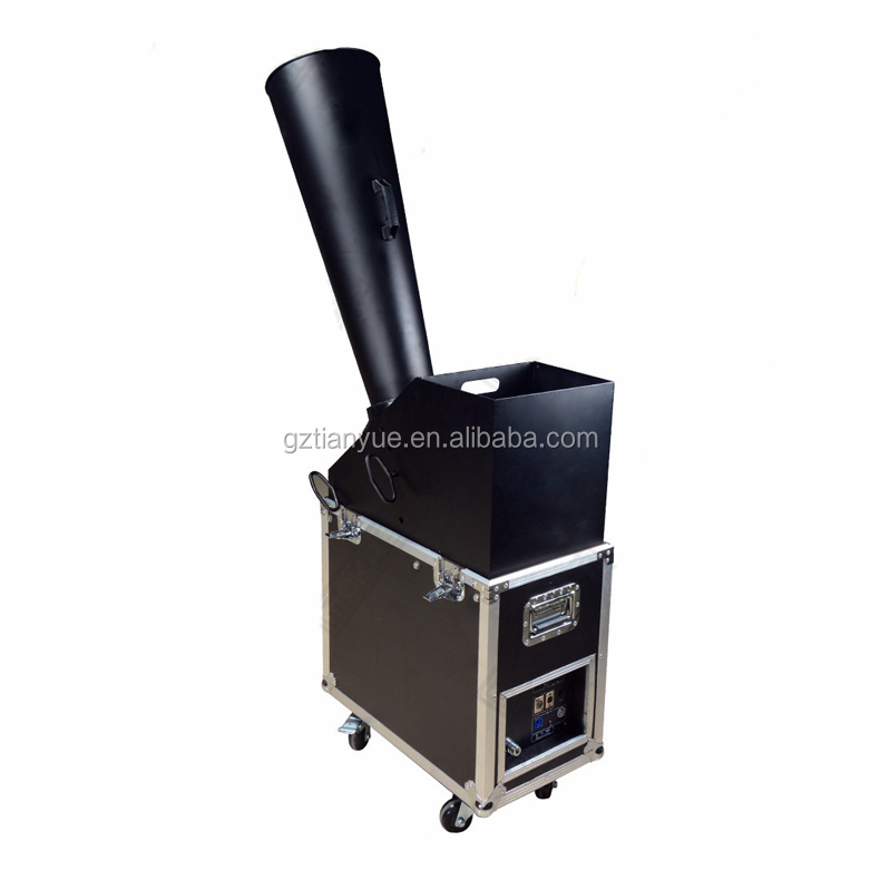 Оптовая продажа, 200 Вт, мини Радужная машина для конфетти для дискотек, баров и KTV