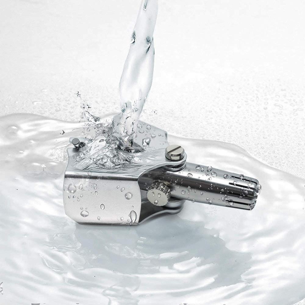 Рекламные подарки из нержавеющей стали Портативный уход одноразовый мужской ручной нос триммер для волос клипер