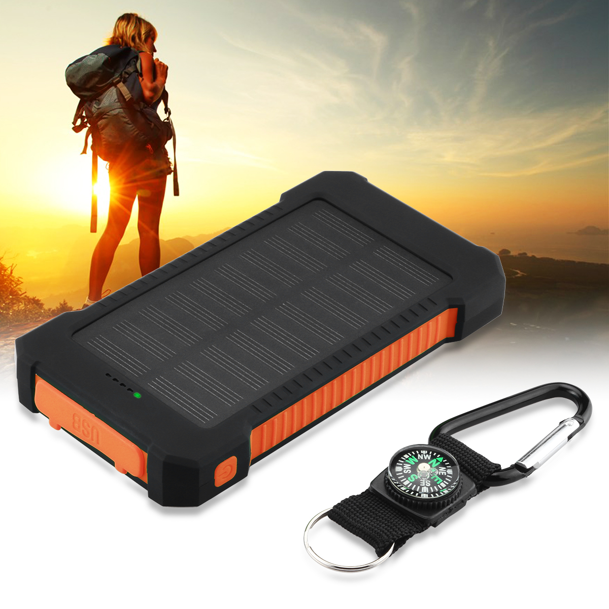 10000mah 便携式外部电池充电器移动电源用于手机