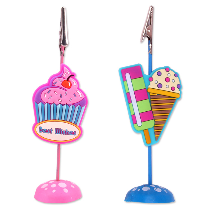 Держатель зажима для записей Licheng RU102, забавный держатель зажима для фото из ПВХ