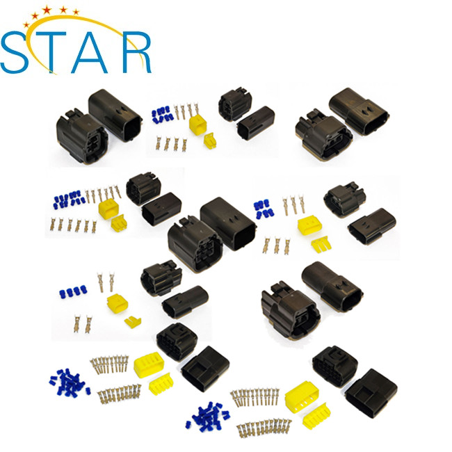 Kits de 10-6 vías cableado del impermeable AMP Econoseal Pin conectores de múltiples eléctrico