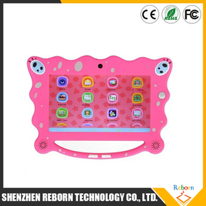 Cheapest Cartoon Tablet 7 Inch SpongeBob Design 1024*600 8GB Android Kids Tablet