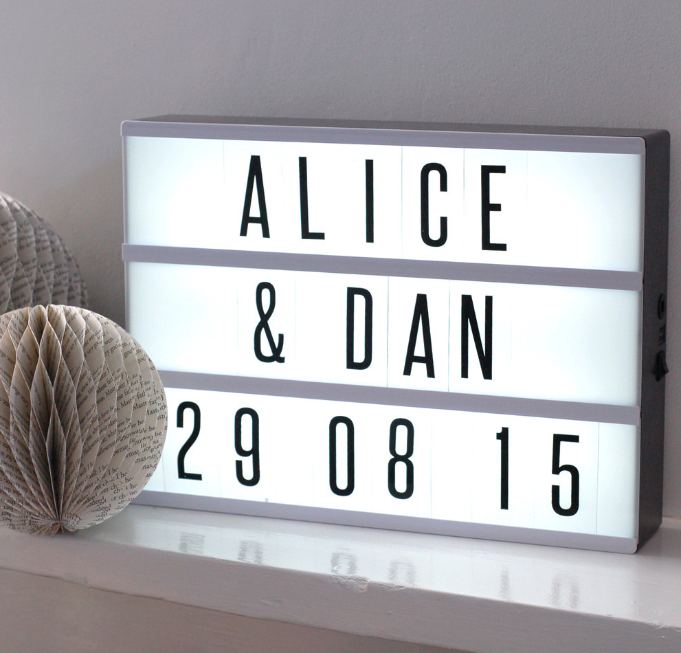 Carta pacote de Letra Intercambiáveis Pacotes para Caixas de Luz caixa de luz Lightbox Cinema Letras