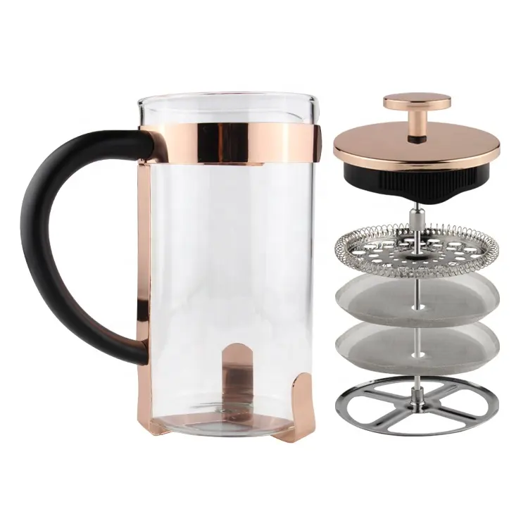 Fashine Cold Brew Iced Coffee Maker Tea Infuser with Spout 1200ml with Removable Stainless Steel Filter US STOCK Coffeemaker Pots