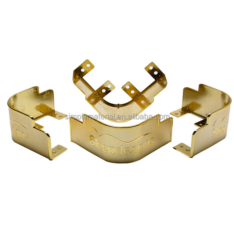 Пластиковая Золотая угловая защита для матраса, защитная рамка для кровати