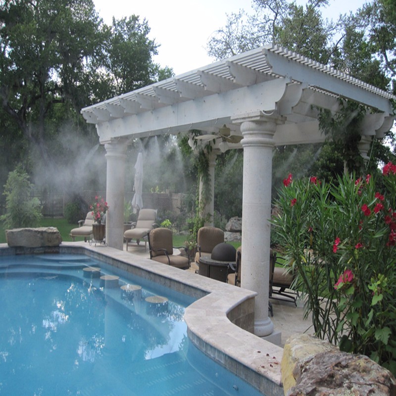 Outdoor Cooling Systems Outdoor Mist Spray System High Pressure