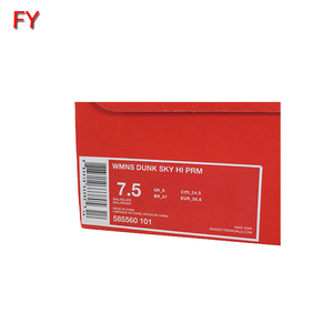 adidas box label