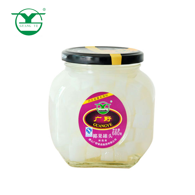 680 г консервированные фрукты в сиропе сладкий консервированный кокос с высоким качеством