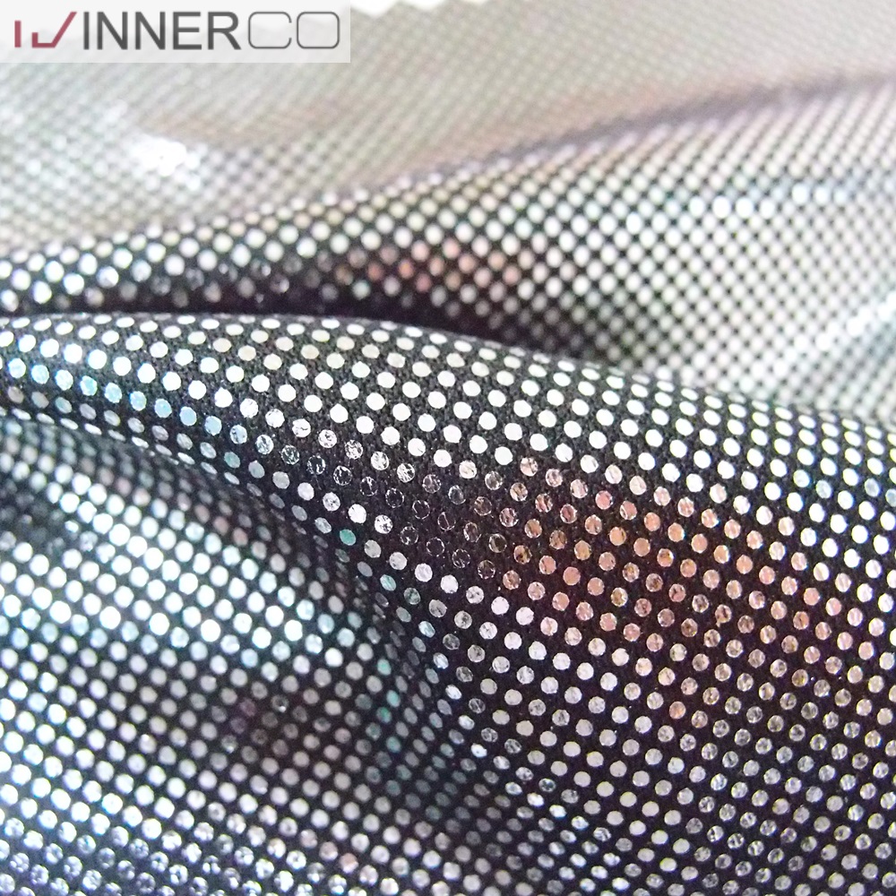 Отражающая пленка сохраняет тепло серебряная ткань для спортивного костюма спортивной одежды
