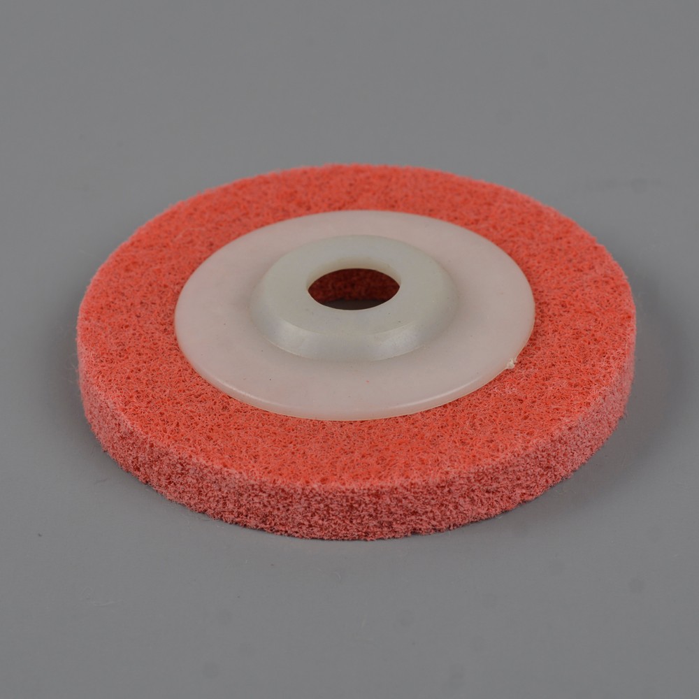 Nylon Fiber Buffing Abrasive Wheel 4/"-14/" Red Grinding Polishing Tool 5P//7P//9P