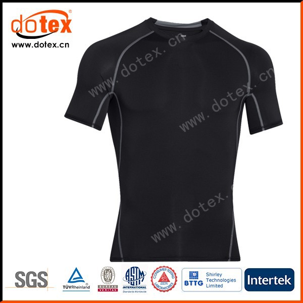 2017 влаги влагу сухой быстро FIT нейлон бифлекс пользовательские Беговая футболка
