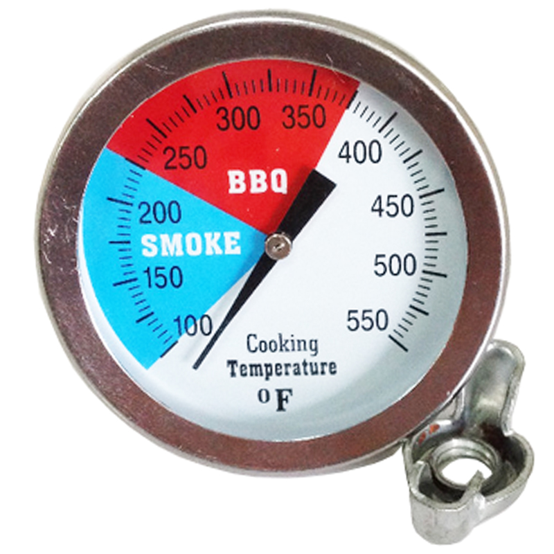Backofen Herd Thermometer Ofenthermometer Grill Räucherei Edelstahl 300 Grad TOP