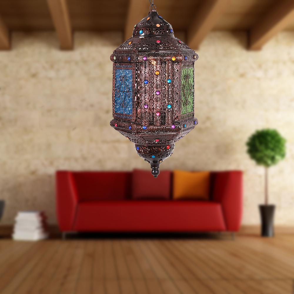 Moroccan style lantern new arrival exotic decor hanging pendants lamp
