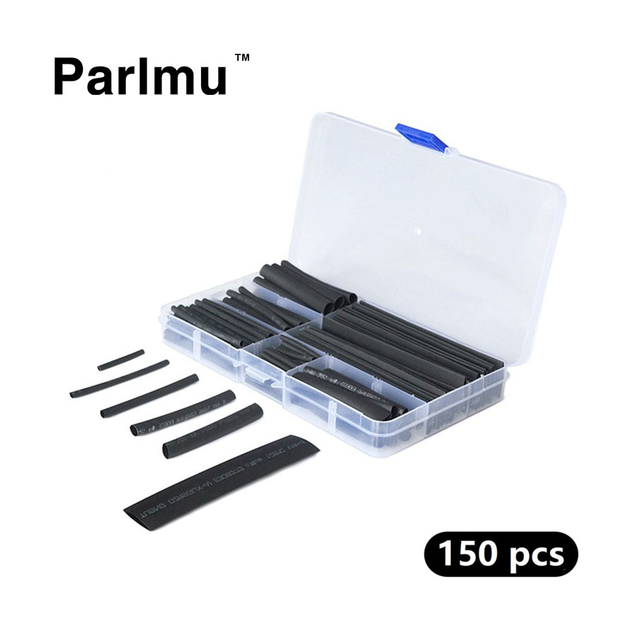 Lot de 150 gaines thermor/étractables Noir