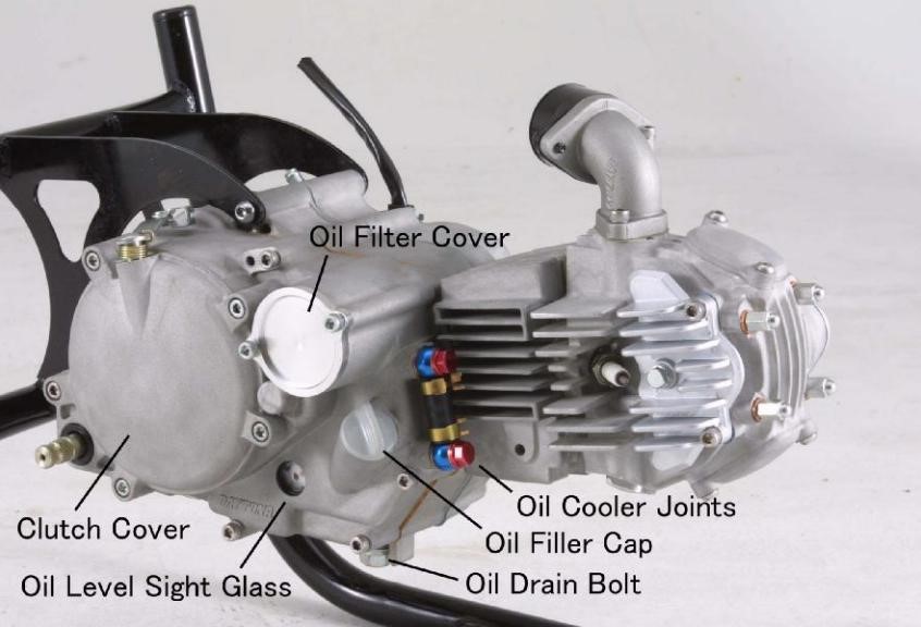 デイトナ150cc 4バルブエンジンオートバイatvデイトナ150エンジン