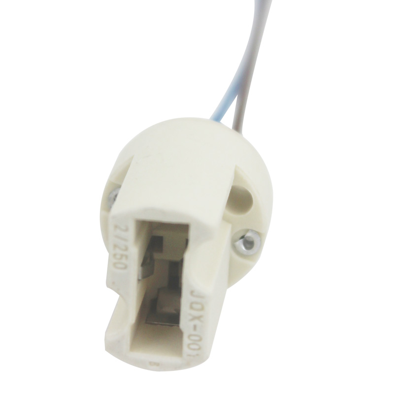 Base della lampada a LED G9 di alta qualità 250V 2A 18cm Portalampada alogeno tipo G9 in ceramica per lampadina a LED G9