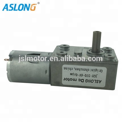 DC12V 14RPM Worm Gear Motor 12mm Flat Shaft 25Kg.cm Max.orque Turbine Reduce