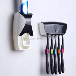 Automatic Lazy Toothpaste Dispenser / Toothpaste Squeezer 5 Toothbrush Holder / toothpaste dispenser