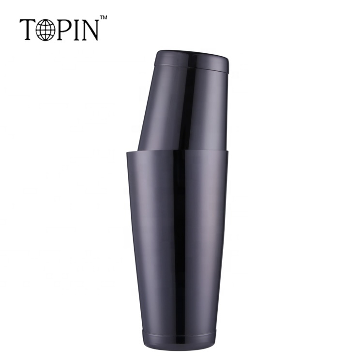 Amazon, нержавеющая сталь 304, профессиональный бармен, коктейльный Бостонский шейкер, жестяные банки по весу-28 унций и 18 унций