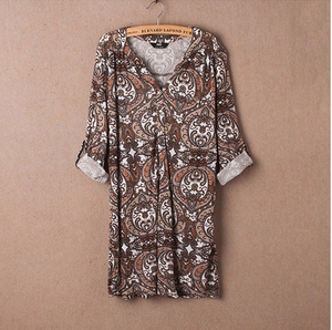 Women Plus Size Long Tunic Top T-shirt Clothing Design and Sewing