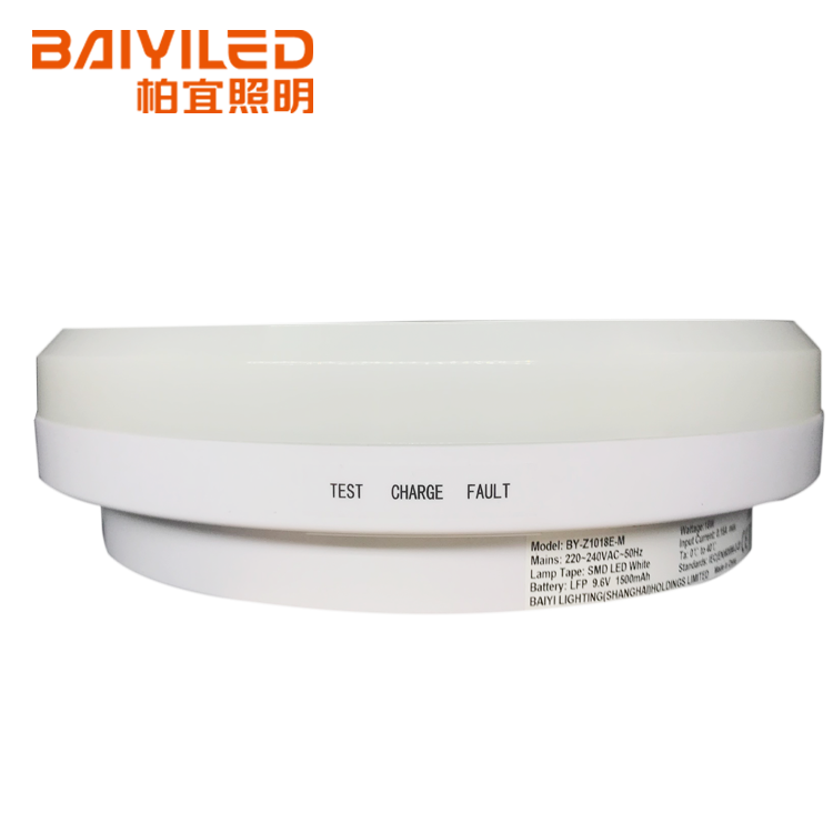 Round Flat Wall Or Mount Lamp Emergency Ceiling Led Panel Light