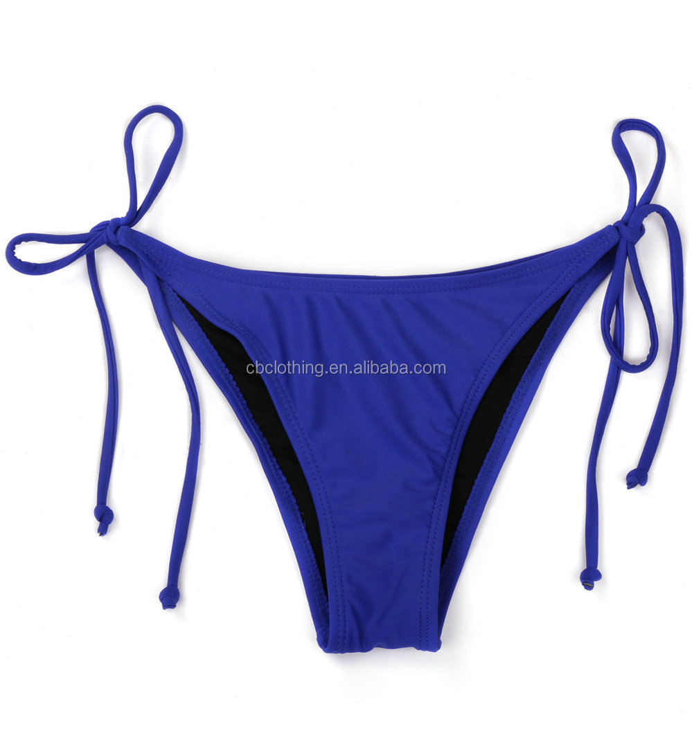 Sapphire Blue Fashion Sexy Solid color Bikini