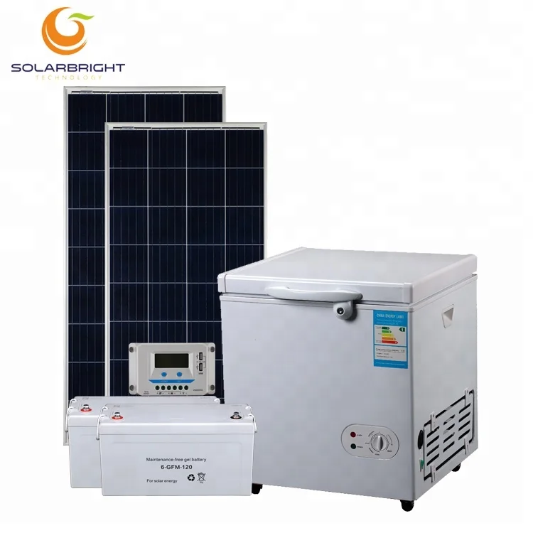 Солнечная приведенная в действие глубокая грудь 12V 24V dc компрессор кемпинг караван мини небольшой холодильник refrigerator12v 60l холодильник с морозильной камерой для кемпинга
