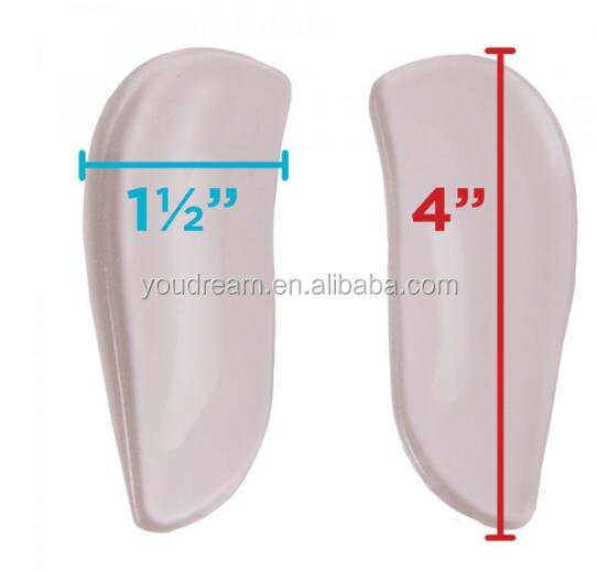Силиконовые стельки Medial & боковые на танкетке пятки-корректирующие клейкие вставки для обуви, помогающие выровнять ноги и боль в колене от ударов-коленей,