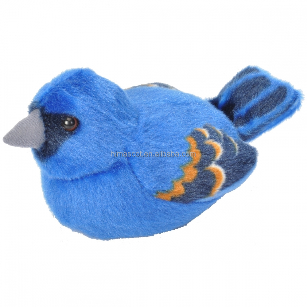 blue bird plush toy