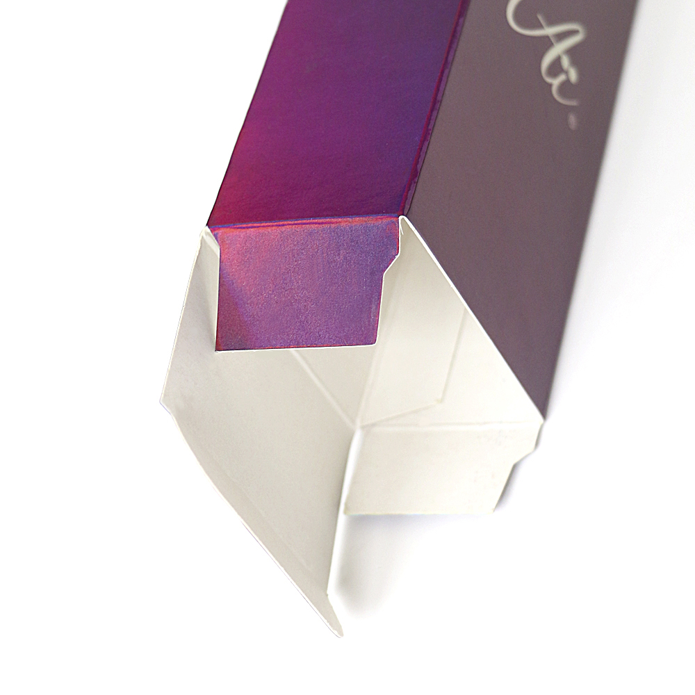 Custom printed 4 Color eyelash packaging box  cosmetic box paper packaging box