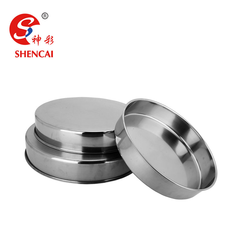 Hot Sale Stainless Steel Cake Tray Plates Dishes Set