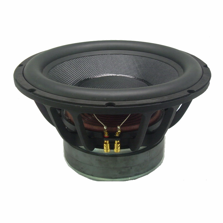 15-001) 15インチ 超低音 500W 8Ω ファイバーグラス 大口径ウーファー