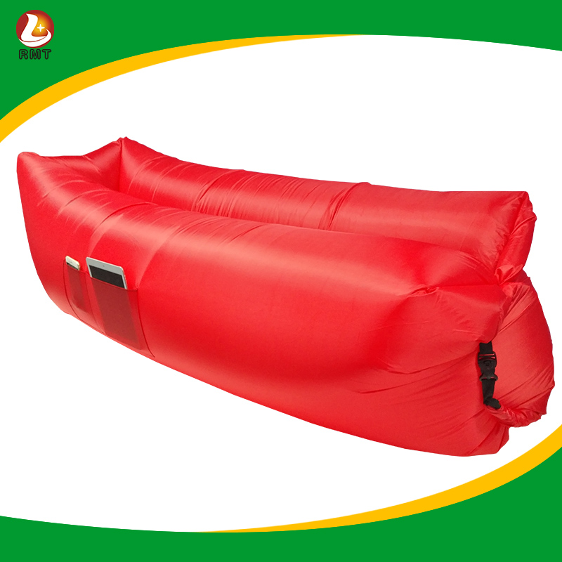 新的懒惰沙发空气躺椅充气睡袋与枕头 - buy air lounger,sleeping