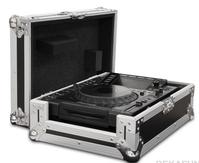 Pioneer CDJ 2000 Nexus Flight Case - Silver & Black KKMark Storage