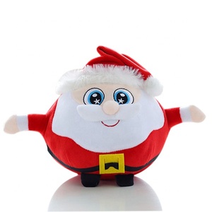 small stuffed santa