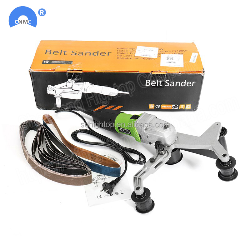 Portable Handle Round Diameter Sander Polisher Grinding Polishing Machine for Burnishing Finishing Steel Stainless Steel Pipe Tube Polisher Sander