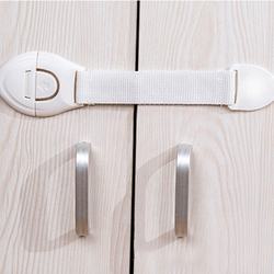Eco Friendly Plastic Multi Function White Adjustable Child Safety Locks