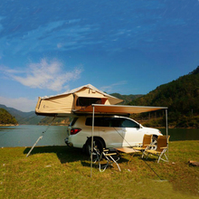 cheap fiberglass family camping car roof tent