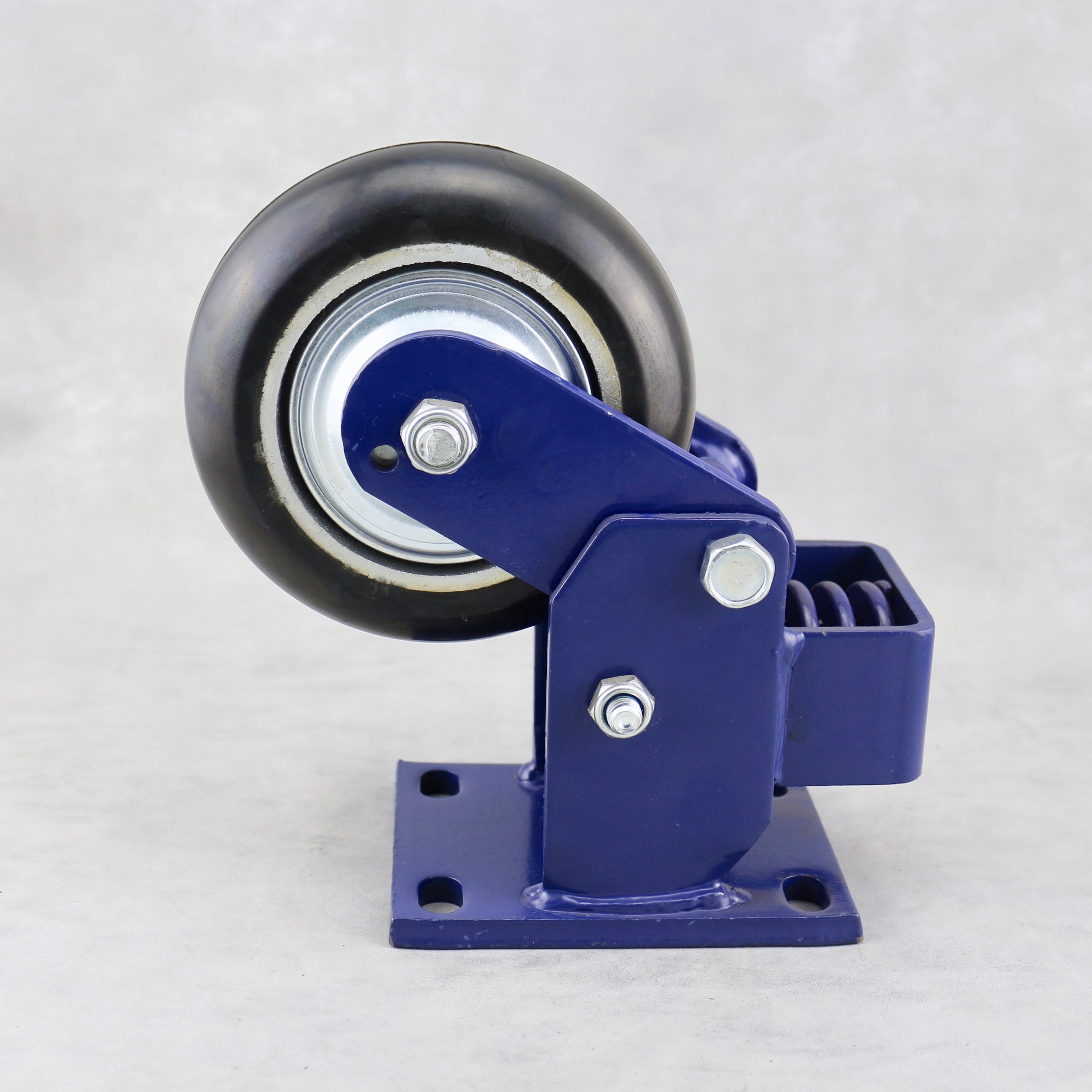 070б. Колесо опорное для гаражных ворот с пружиной неповоротное 100 мм. Колесо надувное для тележки max load 300 lbs 136 kg. Ролики пружинные. Колесо опорное пружинное для ворот дорхан.