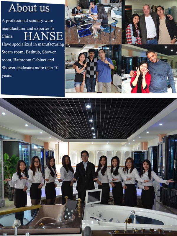 Glass Front 7 Color Air Lights Jetted Bathroom Freestanding  Acrylic Massage Whirlpool Bathtubs